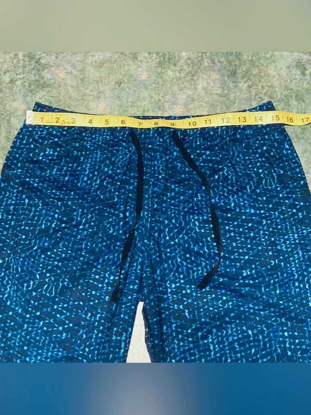 Lululemon Vintage Jet Pant Sz 6, Samba Snake Kayak Hero Blue Relaxed Fit Trouser